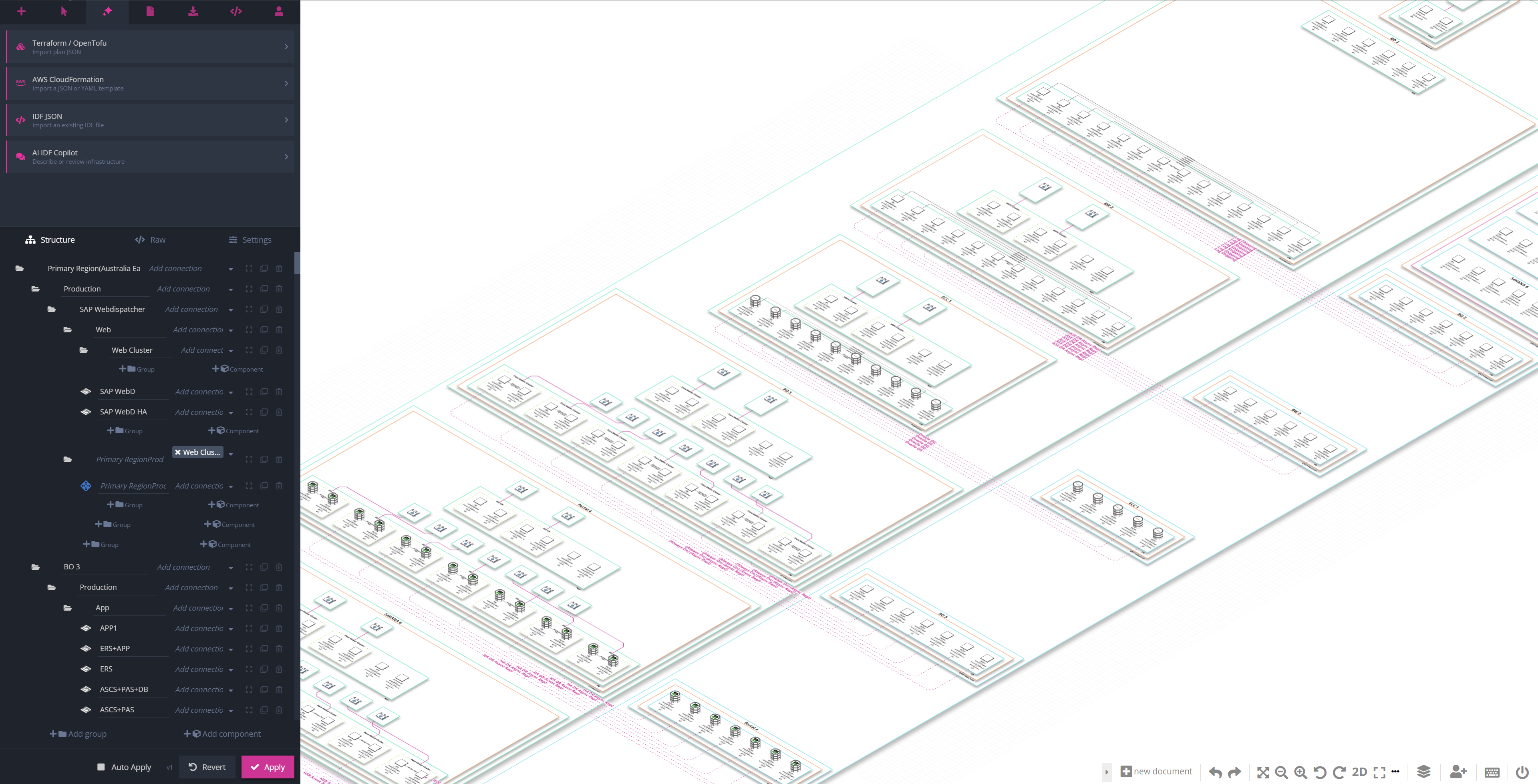Auto Diagram Creation