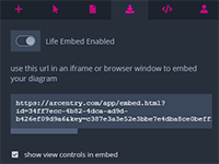 Screenshot of New Feature: Live Embeds